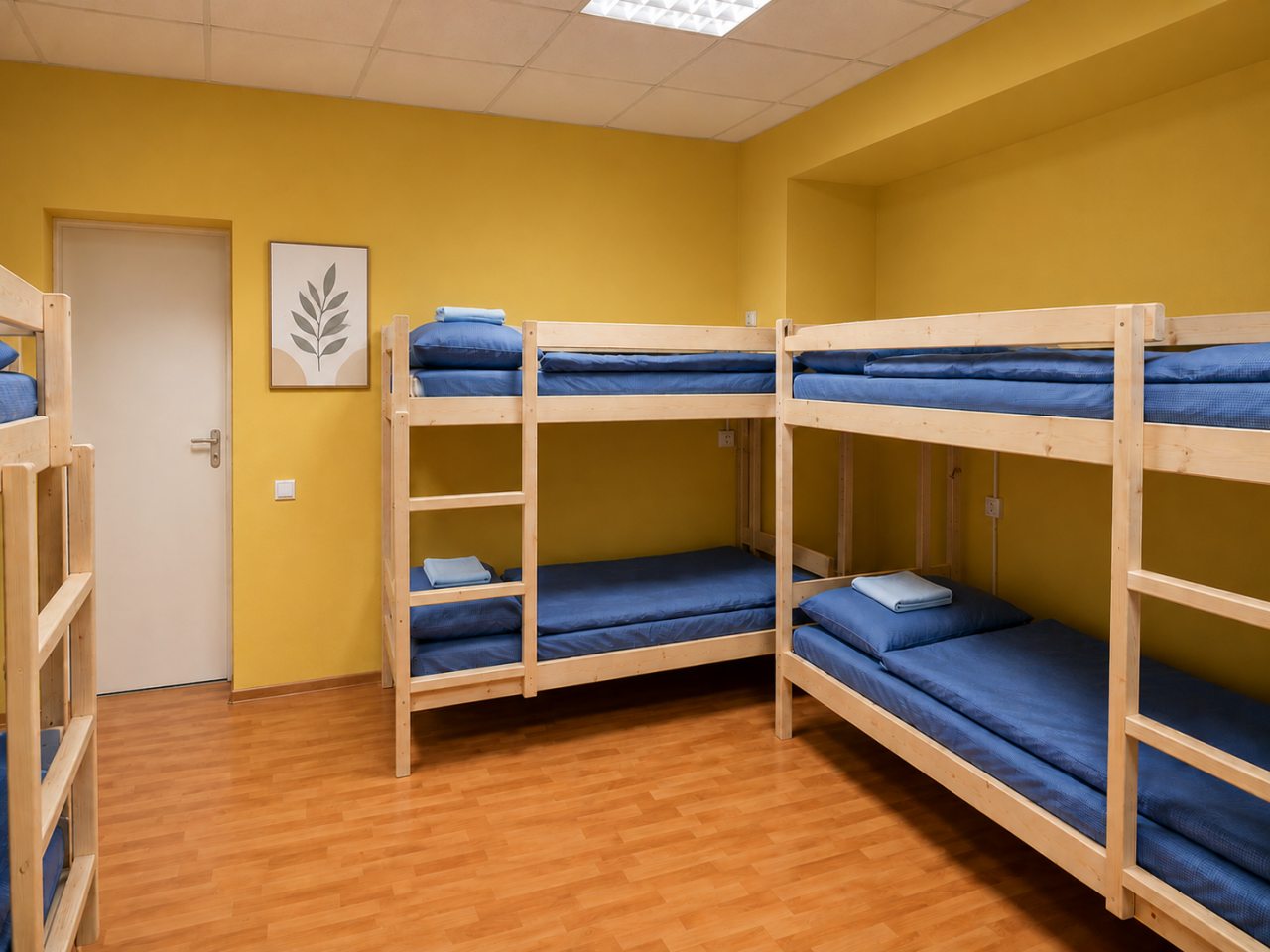 Десятиместный (Кровать в мужском номере), Хостел Точка