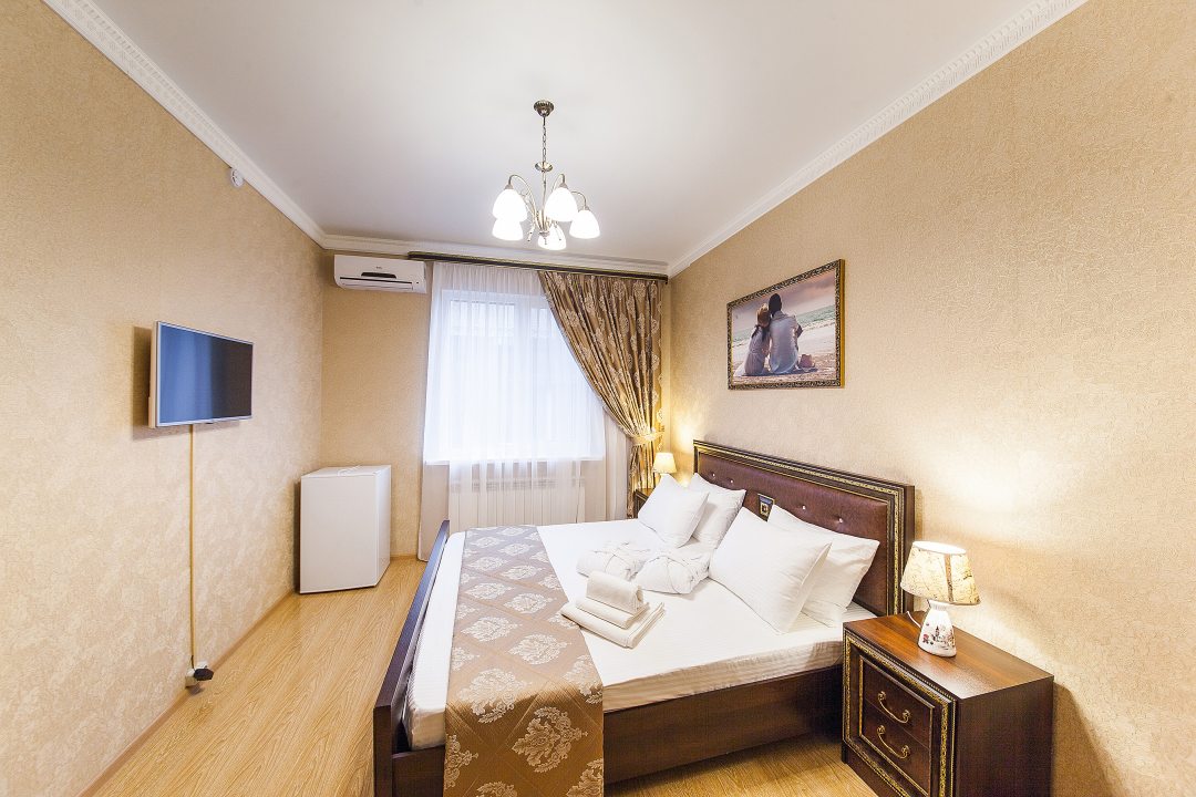 Одноместный (Стандарт двухместный с 2х спальной кроватью собственной ванной) гостевого дома Арго, Краснодар