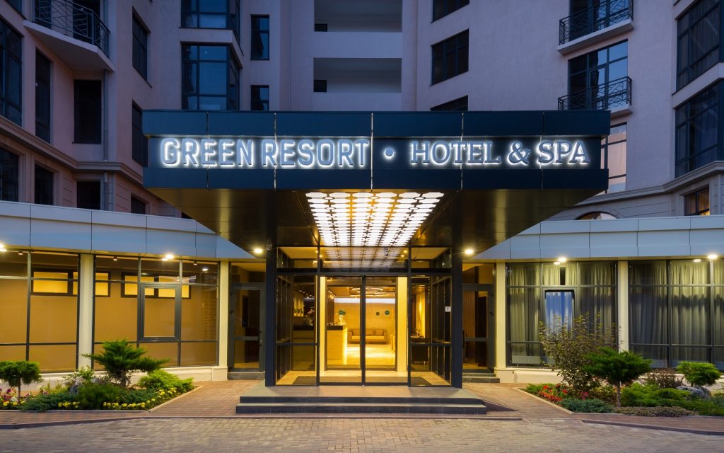 Интерьер отеля. Отель Green Resort Hotel and SPA