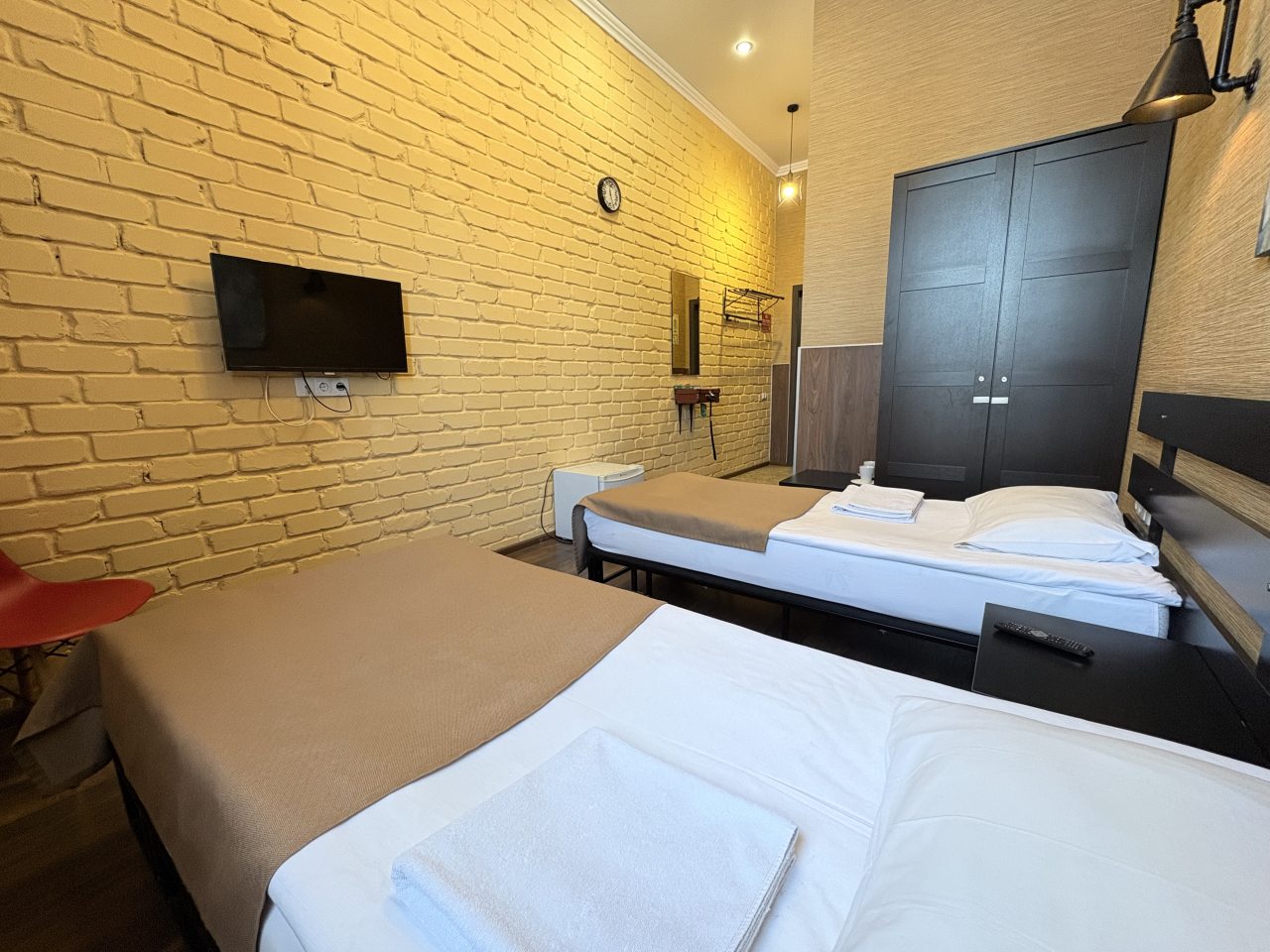 Двухместный (Двухместный номер с односпальными кроватями), Отель Объект 784