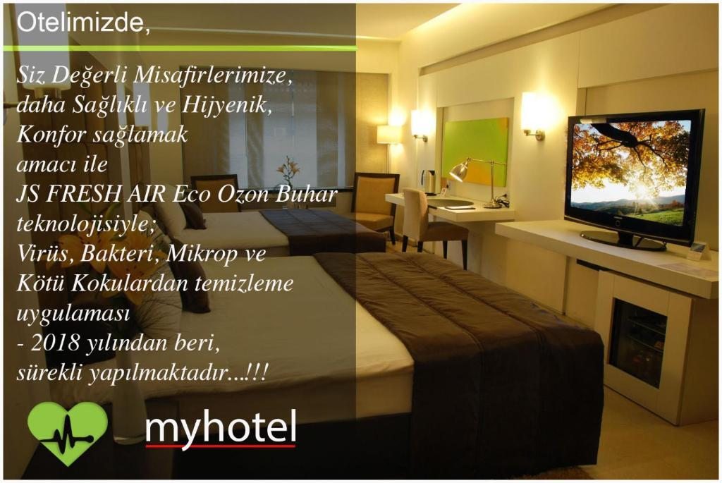 Двухместный (Номер бизнес-класса) отеля MY Hotel, Измир