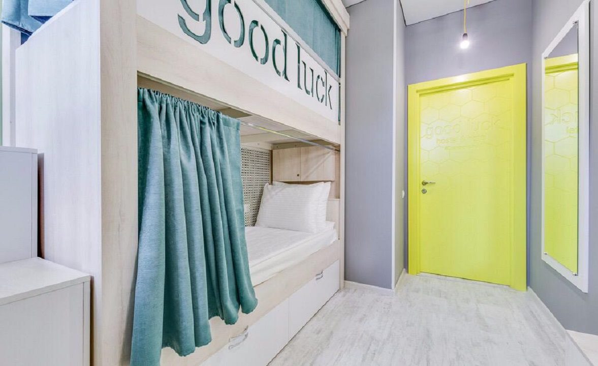 Четырехместный (Койко-место в женском  номере), Отель Гуд Лак Центральный