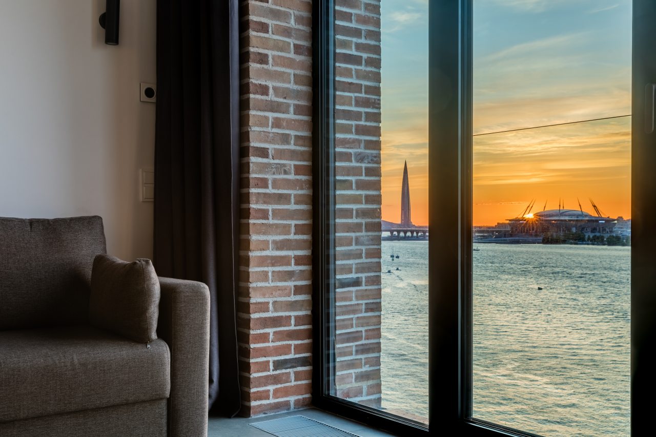 Панорамный вид, Апарт-отель Docklands aparthotel