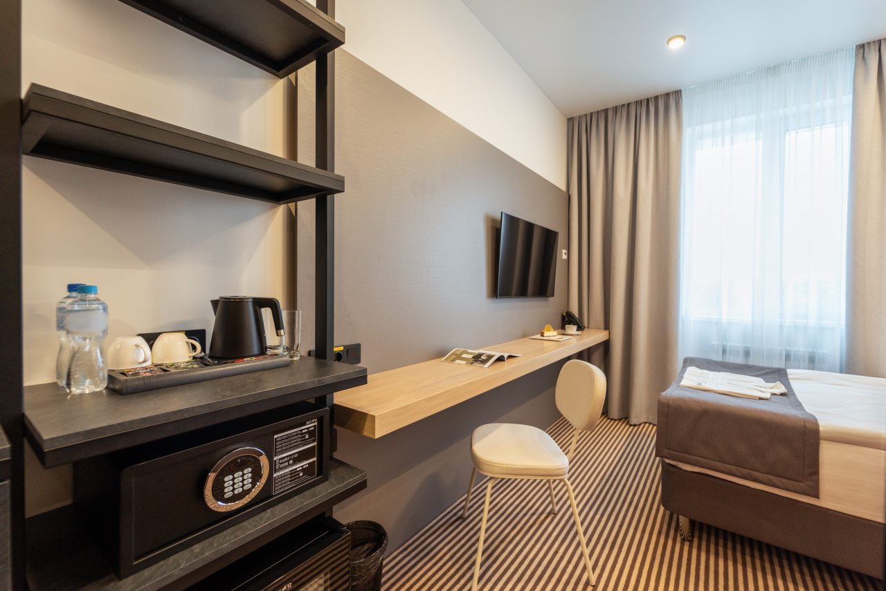 Одноместный (Улучшенный), Гостиница BISHOTEL