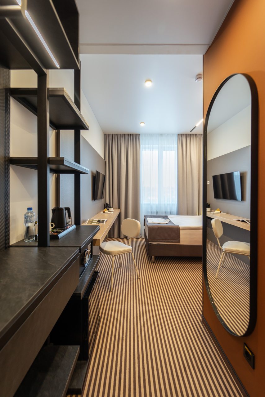 Одноместный (Улучшенный), Гостиница BISHOTEL