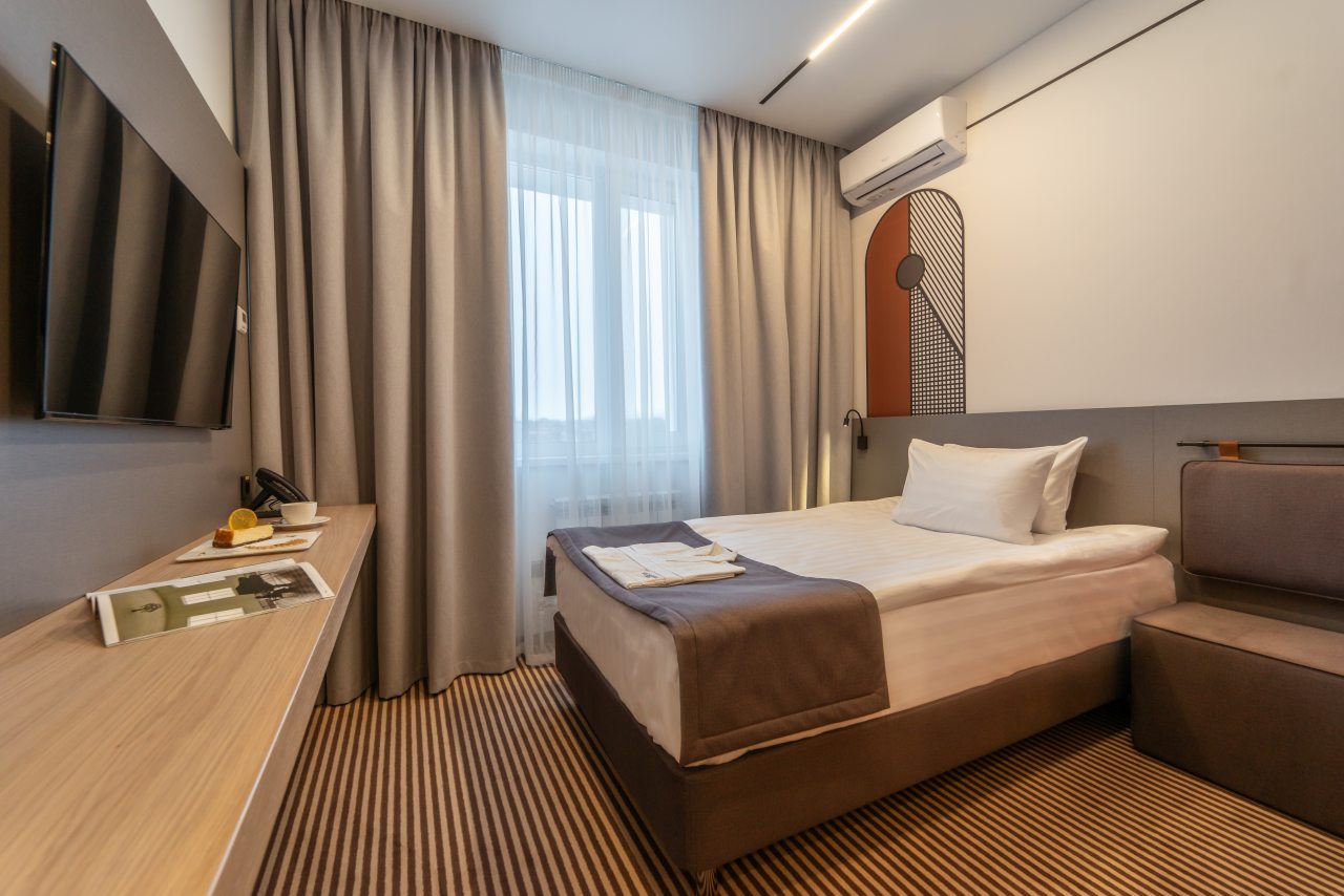 Одноместный (Улучшенный), Гостиница BISHOTEL