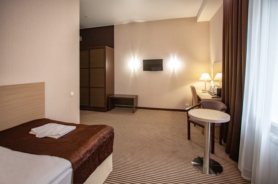 Одноместный (Для людей с ОВЗ), Гостиница BISHOTEL