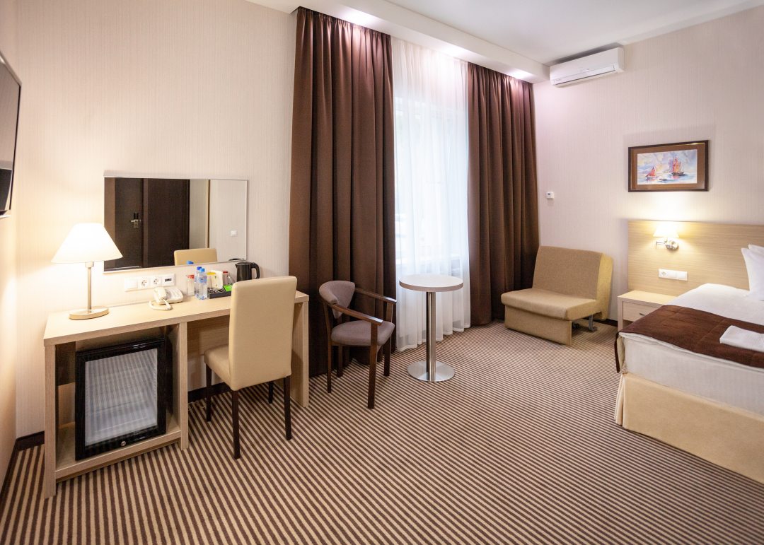 Одноместный (Для людей с ОВЗ), Гостиница BISHOTEL