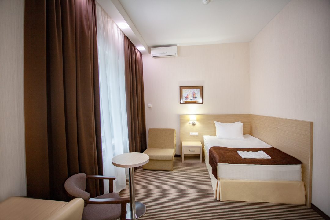 Одноместный (Для людей с ОВЗ), Гостиница BISHOTEL
