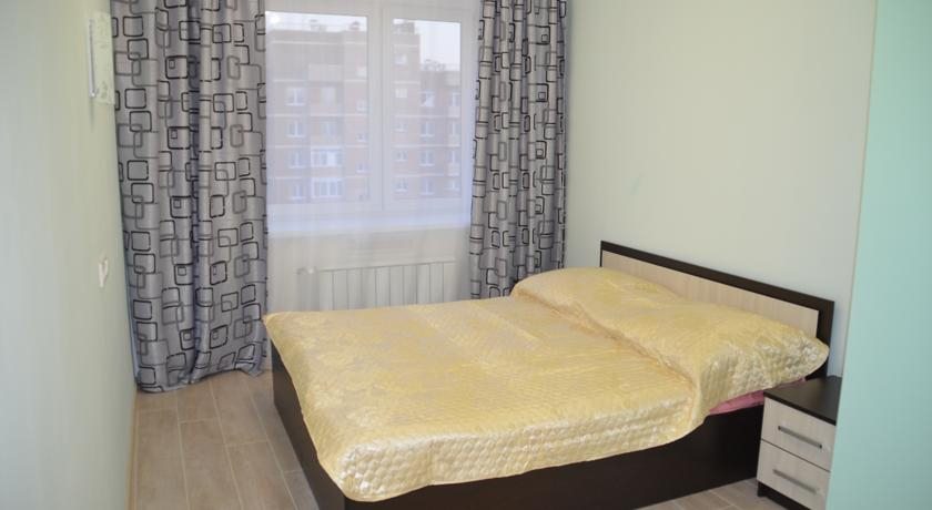 Апартаменты (С одной большой кроватью и балконом) гостиницы Гавань Иркутск