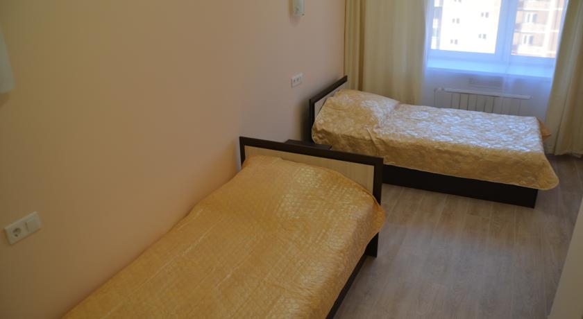 Апартаменты (С двумя отдельными кроватями и лоджией) гостиницы Гавань Иркутск