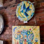 Художницы Ольга Гулевич, Елена Обвинцева, Елена Потякина