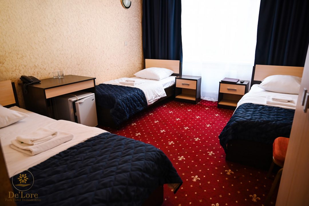 Трехместный (Стандарт) гостиницы Домодедово Парк Отель