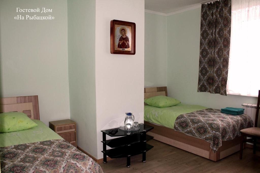 Двухместный (Двухместный номер с 2 отдельными кроватями и ванной комнатой) гостевого дома На Рыбацкой, Рязань