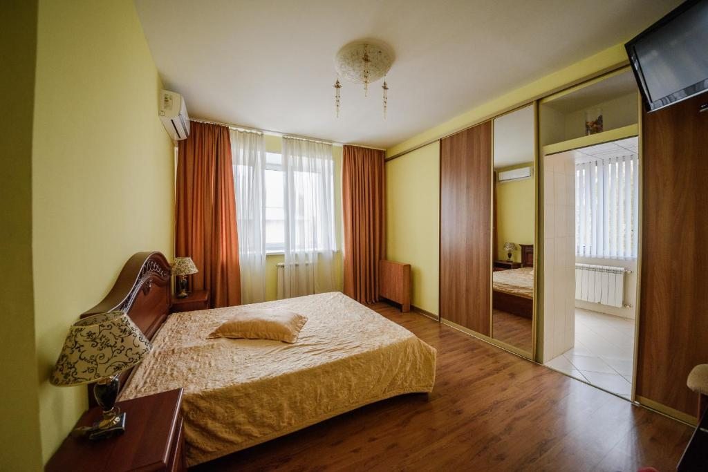 Двухместный (Двухместный номер Делюкс с 1 кроватью и душем) гостевого дома На Рыбацкой, Рязань