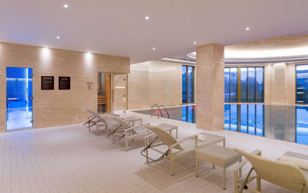 Крытый плавательный бассейн, Отель Lotte Hotel Samara