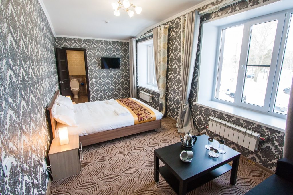 Двухместный (Большой, С двуспальной кроватью) отеля Solar, Нижний Новгород