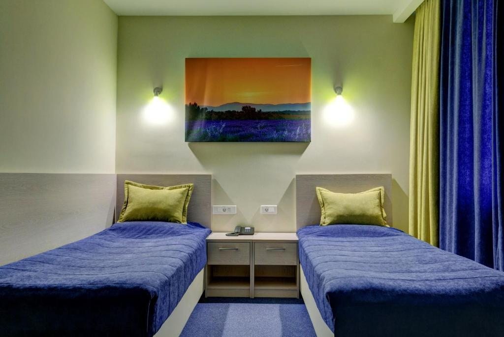 Двухместный (Стандартный двухместный номер с 2 отдельными кроватями) гостиницы Комфорт Класс, Москва