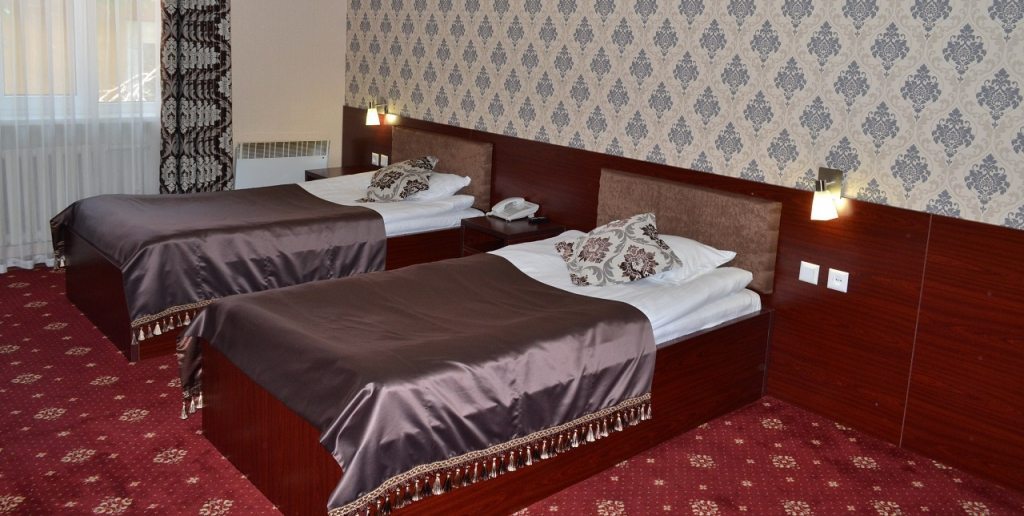 Полулюкс (С двумя отдельными кроватями) гостиницы Renion Zyliha Hotel, Алматы