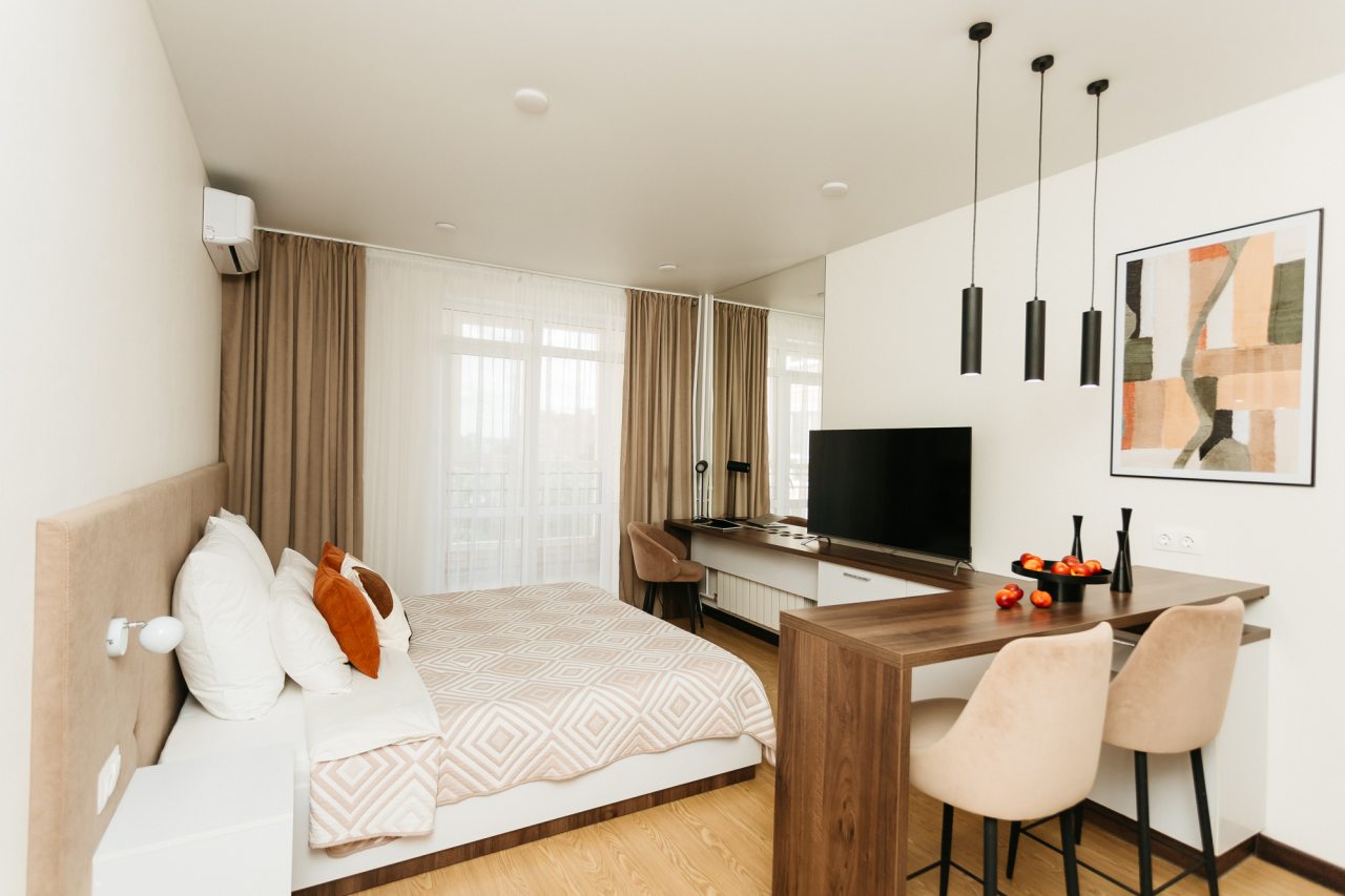 Апартаменты (Однокомнатные 27 кв.м.), Первый Апарт-отель