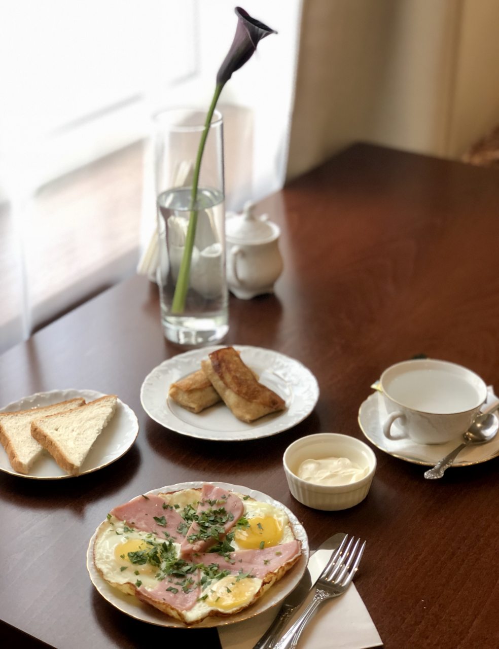 Завтрак по меню, предварительный заказ, Бутик-Отель Welcome House