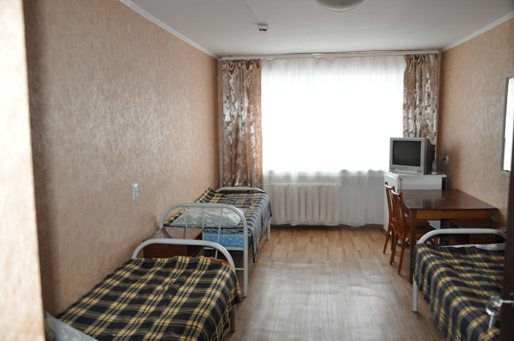 Трехместный (Бюджетный трехместный номер) хостела Общежитие Академия, Новосибирск