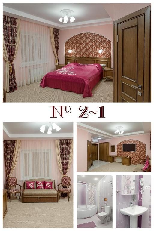 Двухместный (Улучшенный номер с кроватью размера «king-size») отеля Дарэн, Урюпинск
