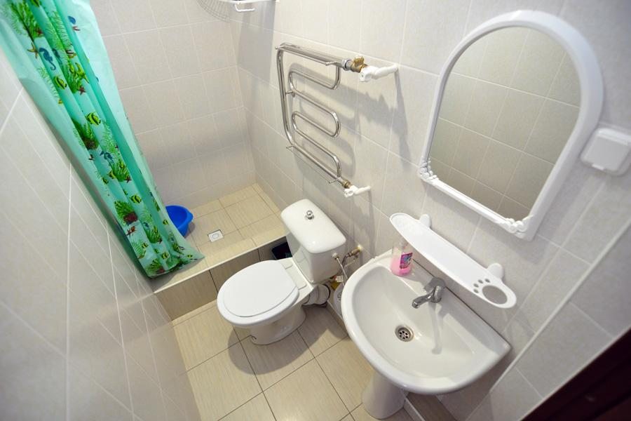 Одноместный (Одноместный номер с ванной комнатой) гостевого дома Маленькая Греция, Витязево