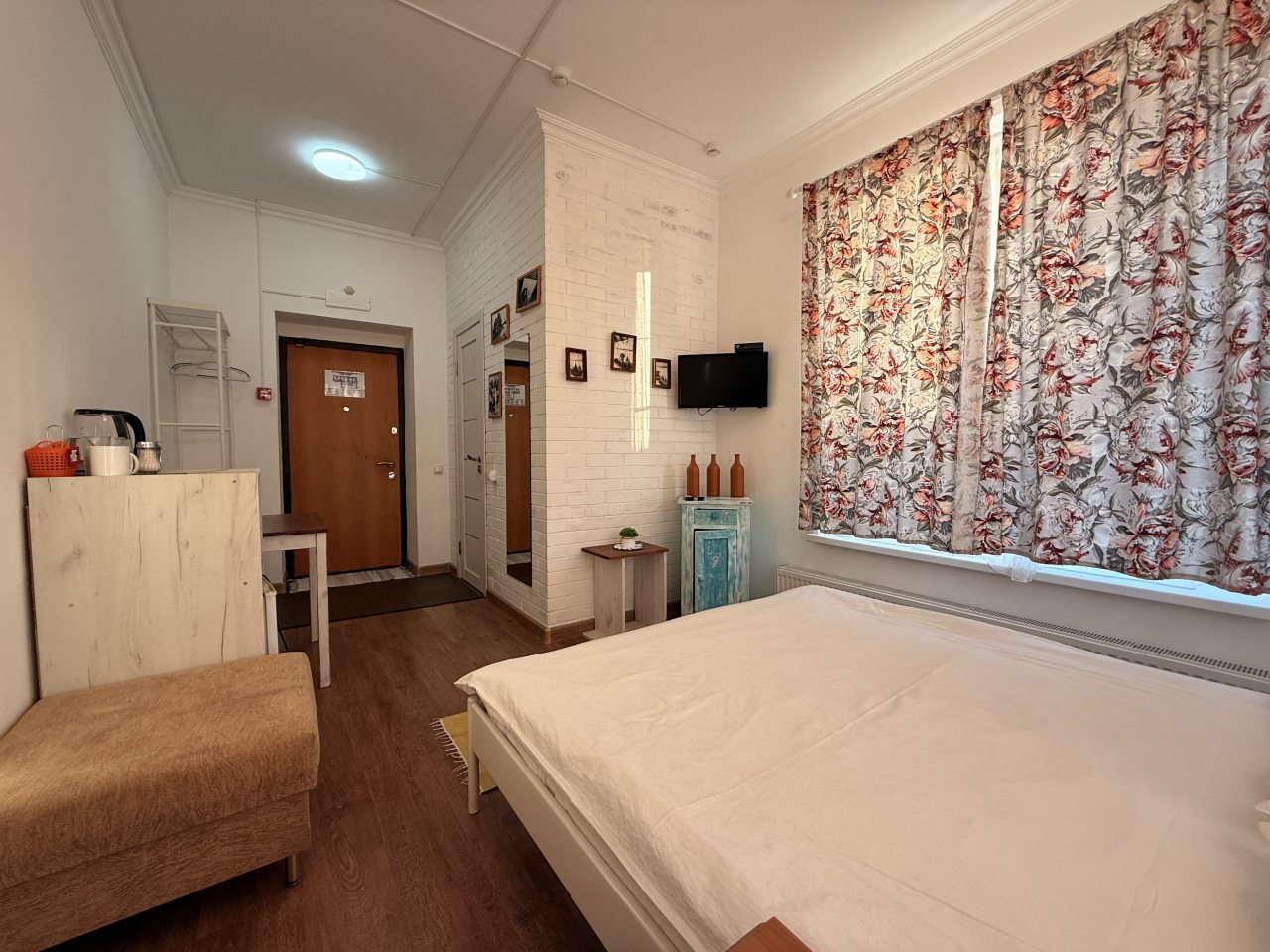 Двухместный (Большой с 1 кроватью), Гостиница ArtHotel