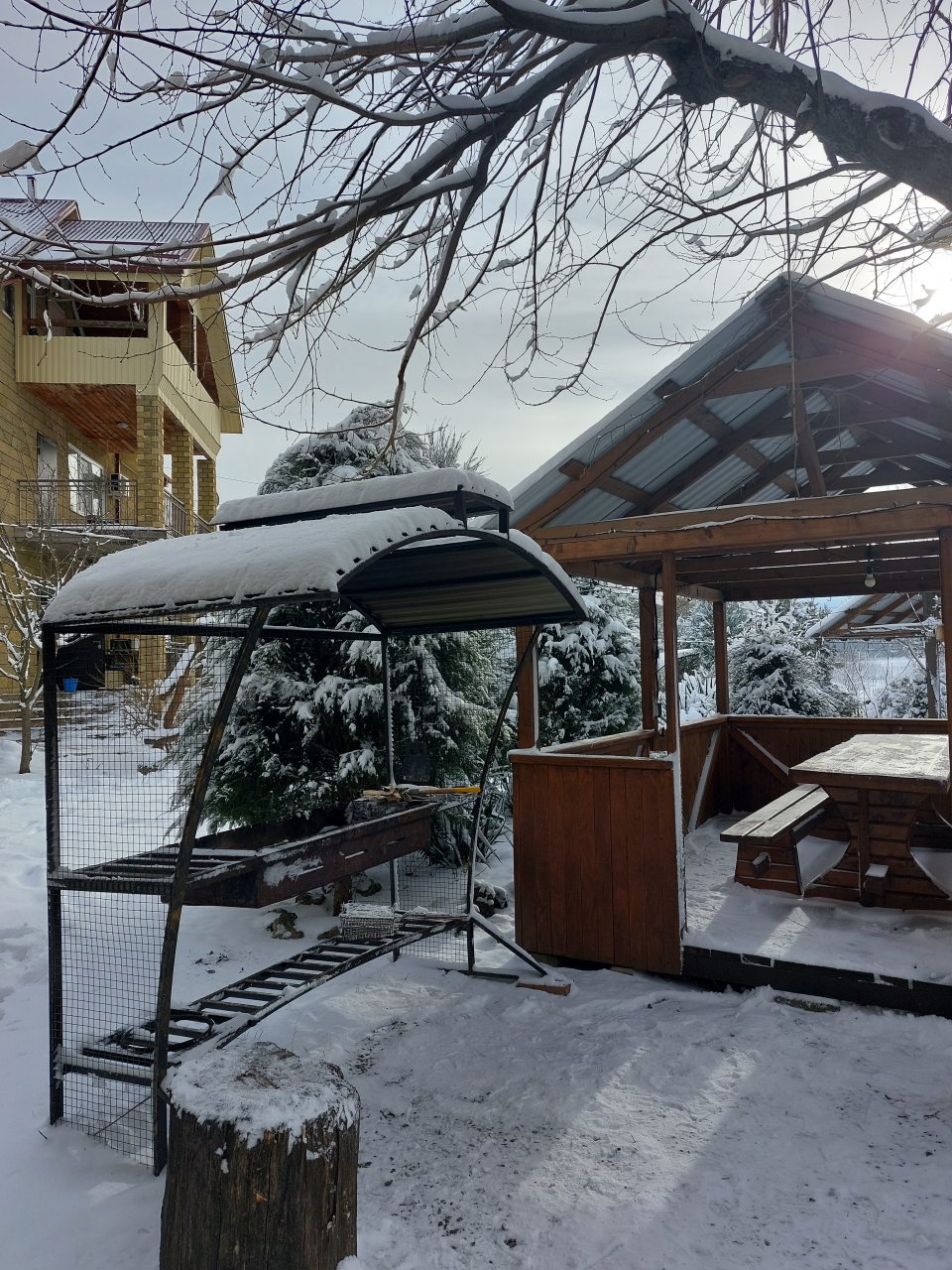 Семейный (Номер с двумя спальнями и видом на горы), Гостевой дом У реки