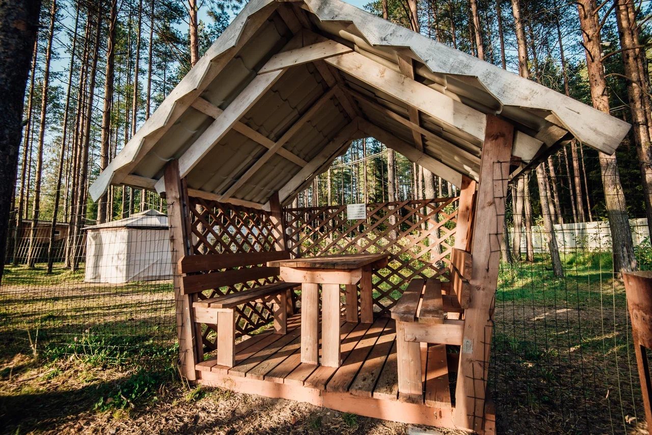 Беседки для отдыха, База отдыха Пикник
