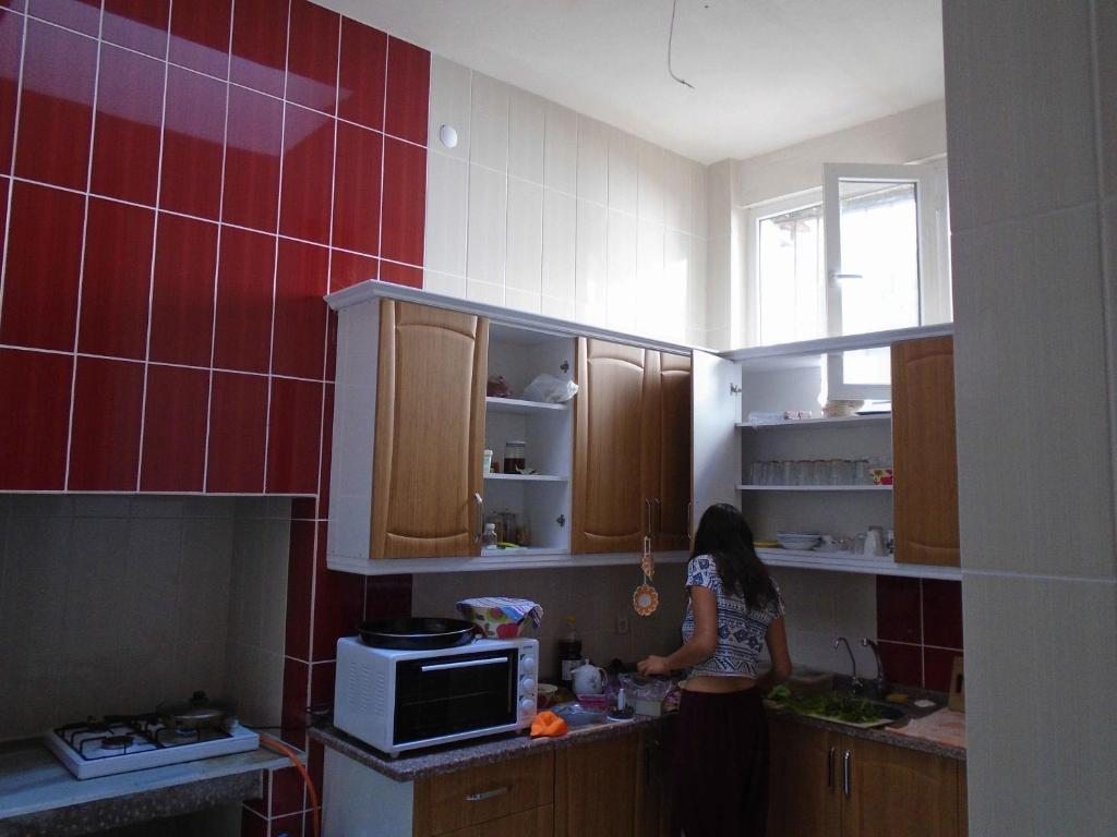 Двухместный (Двухместный номер Делюкс с 1 кроватью) хостела Lotus Garden Hostel Izmir, Измир