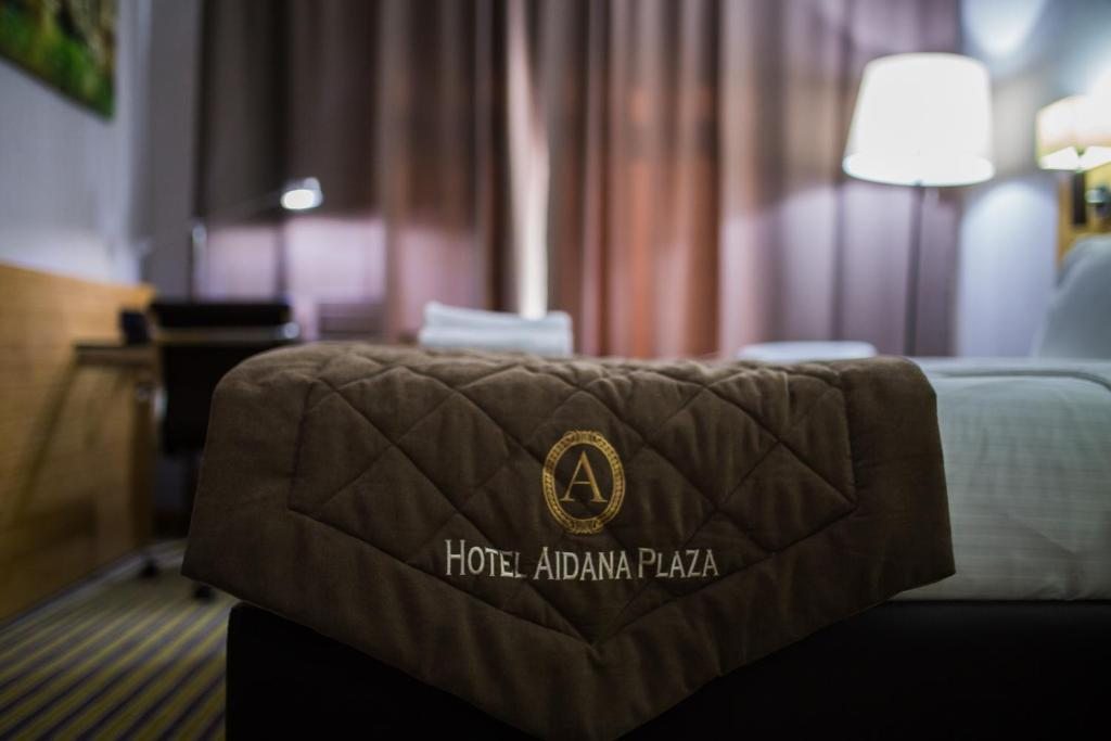 Двухместный (Стандартный двухместный номер с 1 кроватью) отеля Aidana Plaza, Шымкент