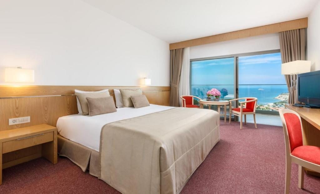 Двухместный (Стандартный двухместный номер с 1 кроватью или 2 отдельными кроватями и видом на море) отеля Grand Hotel Ontur Cesme, Чешме