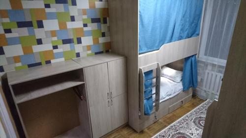 Номер (Кровать в общем четырехместном номере для женщин) хостела Eleon, Алматы