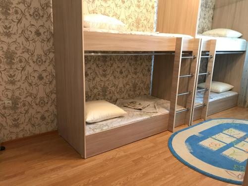 Номер (Спальное место на двухъярусной кровати в общем номере для мужчин) хостела Ишим Астана