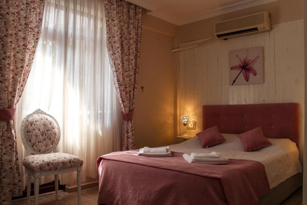 Двухместный (Стандартный двухместный номер с 1 кроватью или 2 отдельными кроватями) отеля Dalyan Terrace Hotel, Дальян