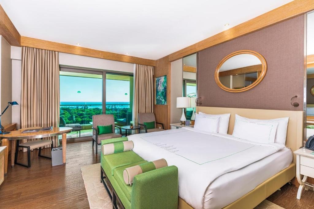 Двухместный (Номер Jade с видом на море) отеля Regnum Carya Golf & SPA Resort, Белек