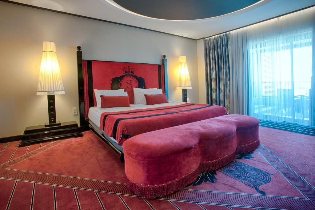 Двухместный (Роскошный номер с боковым видом на море) отеля Selectum Luxury Resort, Белек