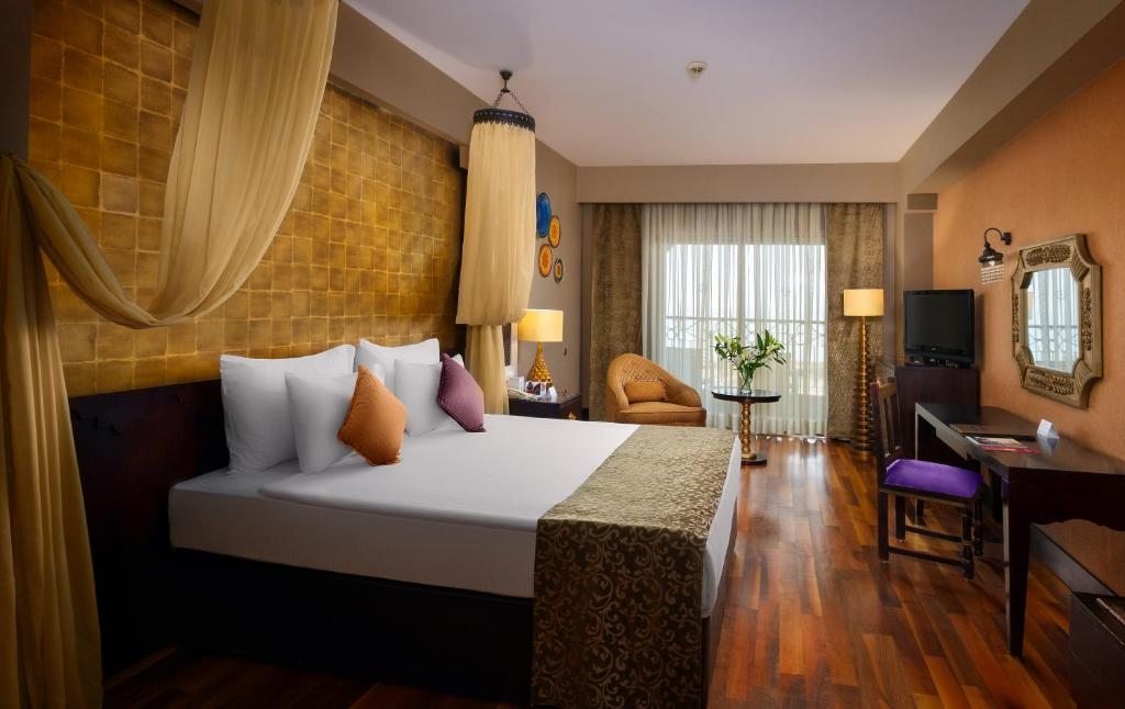 Двухместный (Стандартный двухместный номер с 1 кроватью или 2 отдельными кроватями и видом на сад) курортного отеля Spice Hotel & Spa, Белек