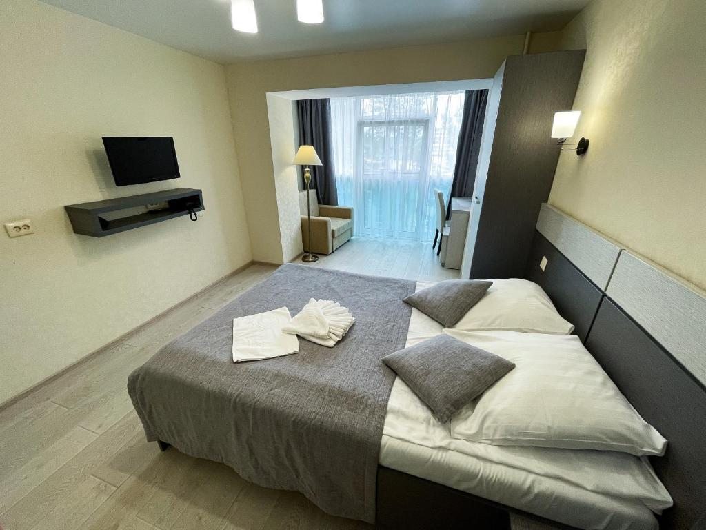 Двухместный (Двухместный номер с 1 кроватью или 2 отдельными кроватями) отеля Приозерный, Нарочь