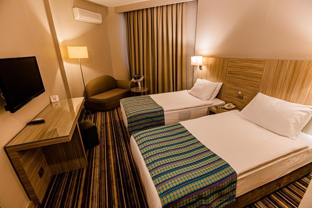 Двухместный (Стандартный двухместный номер с 1 кроватью) отеля Mustafa Hotel, Ургюп