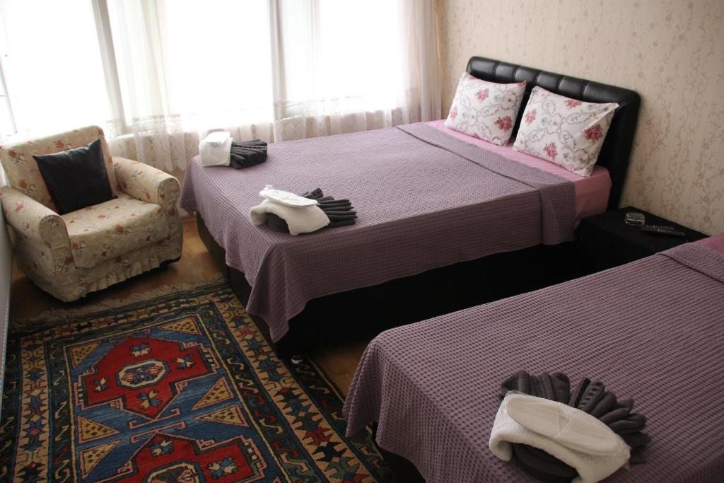 Трехместный (Стандартный трехместный номер) гостевого дома Ayhan Mansion Arch Cave Hotel, Ургюп