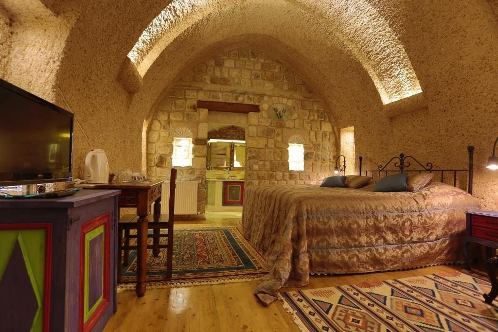 Двухместный (Номер Делюкс «Пещера») отеля Selcuklu Evi Cave Hotel - Special Category, Ургюп