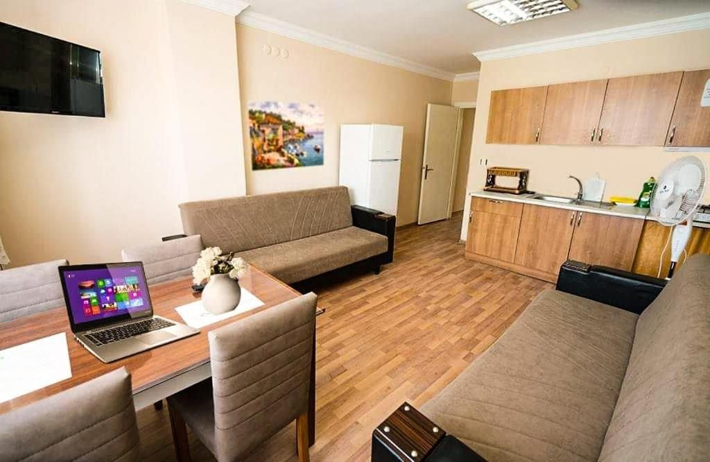Апартаменты (Стандартные апартаменты с 2 спальнями (для 6 взрослых)) апарт-отеля Zeytindali Apart, Дидим