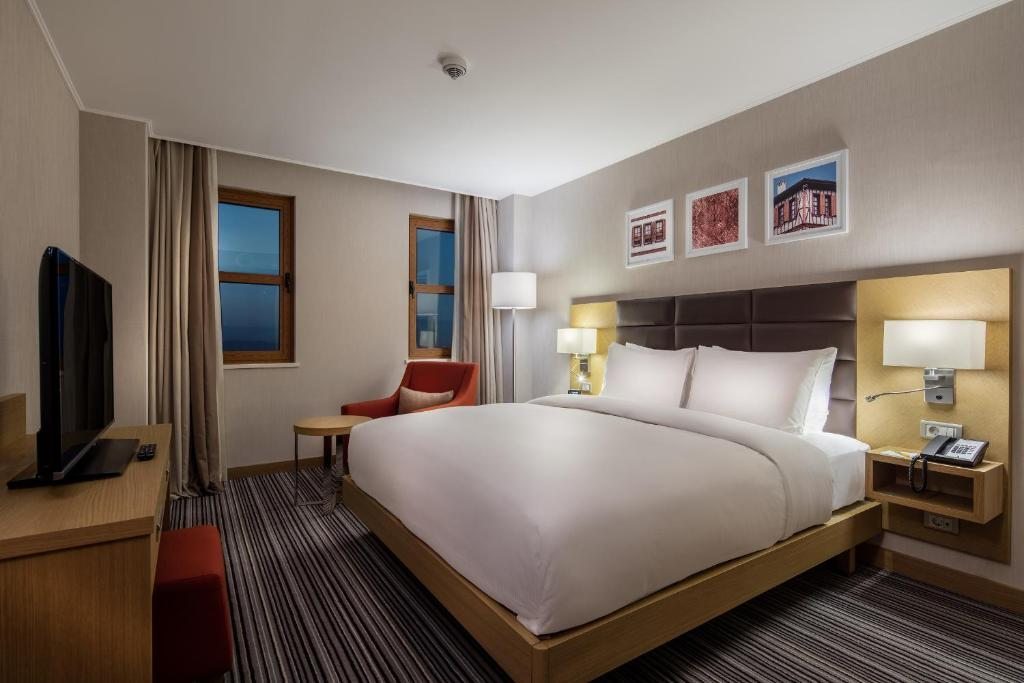 Двухместный (Номер с кроватью размера «king-size») отеля Hilton Garden Inn Safranbolu, Сафранболу