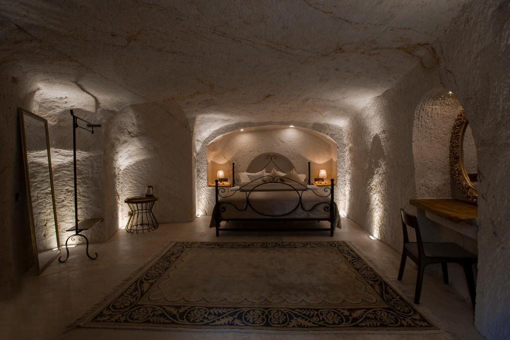 Двухместный (Двухместный номер Делюкс с 1 кроватью) отеля Asuwari Suites Cappadocia, Ургюп