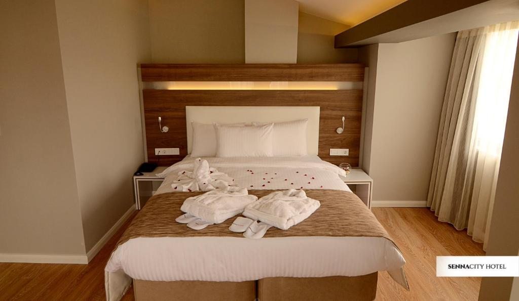 Двухместный (Стандартный двухместный номер с 1 кроватью или 2 отдельными кроватями) отеля SennaCity, Эскишехир