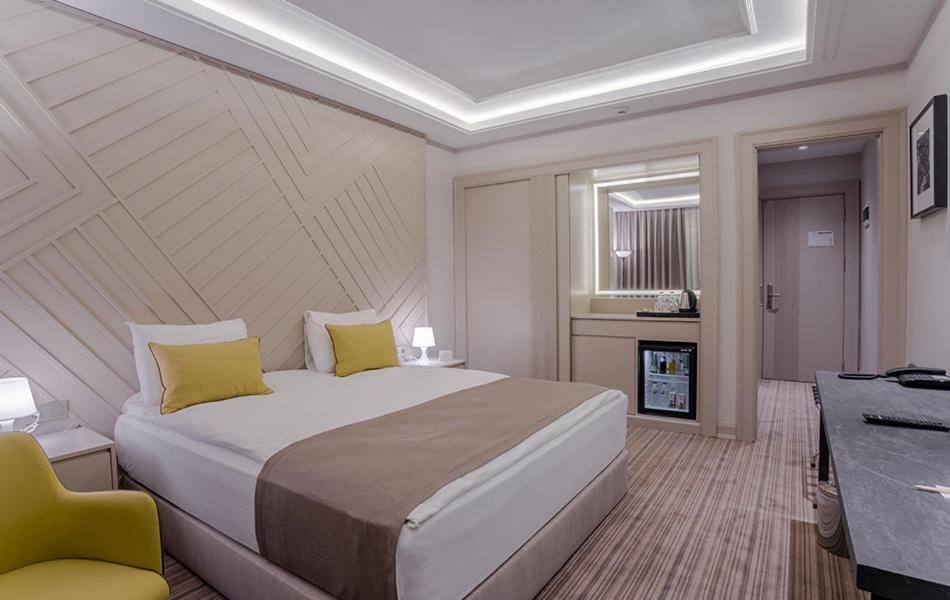 Двухместный (Двухместный номер с 1 кроватью или 2 отдельными кроватями) отеля Hotel Kaleli, Газиантеп