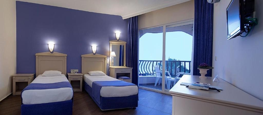 Одноместный (Стандартный одноместный номер) курортного отеля Club Turtas Beach, Конаклы